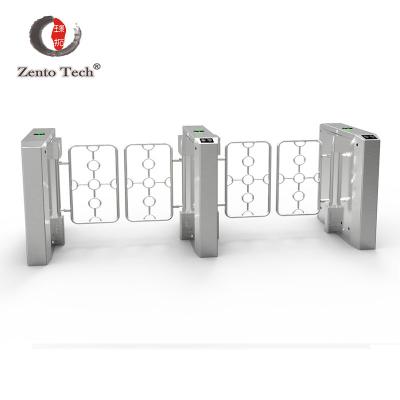 China Bi-Directional Anti Climb Swing Turnstile Gate For Secure Access Control for sale