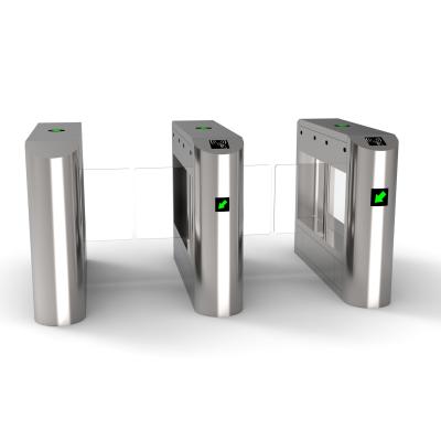 China Optical Swing Turnstile By Swiping Card RFID Intelligent Collector For Door Entry Pass System for sale
