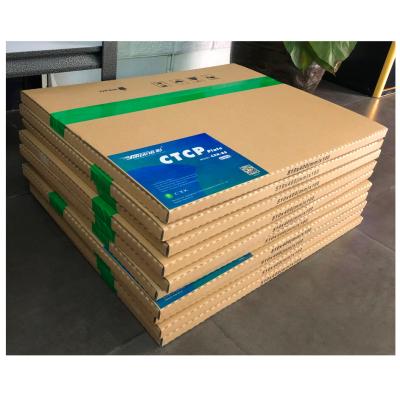 China CXK-B8 0.15mm/0.25mm/0.30mm Offset Printing CTCP Plate Blue Coating UV CTCP Printing Plate en venta