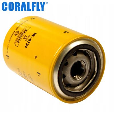 China Spin On 1R0734 CORALFLY Oil Filter Cellulose Media for sale