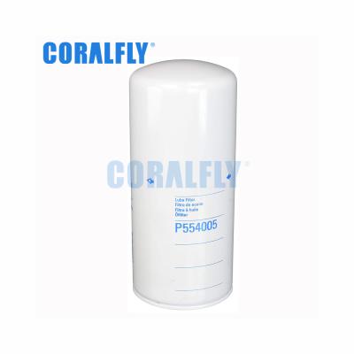 China Engine P554005 For CORALFLY Oil Filter Spin On Filter for sale