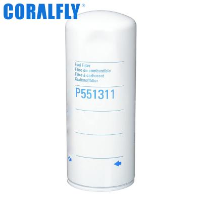 China P551311 Engine Excavator Truck Tractor Fuel Filter For CORALFLY Filter for sale