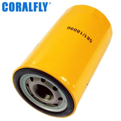China Outer Diameter 120mm 58118096 JCB Oil Filter 25 Micron for sale