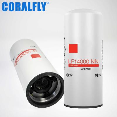 China Lube Oil Filter LF14000NN Filter Cross Reference 15 Micron for sale