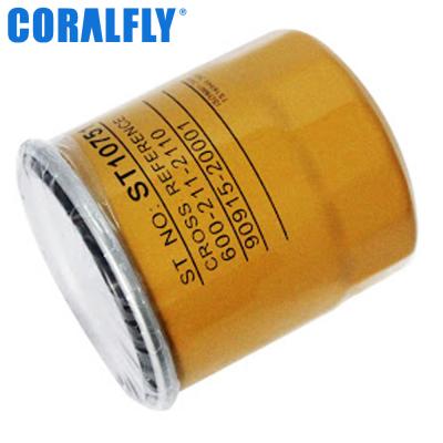 China 100psi 600 211 2110 Komatsu Oil Filter Spin On for sale