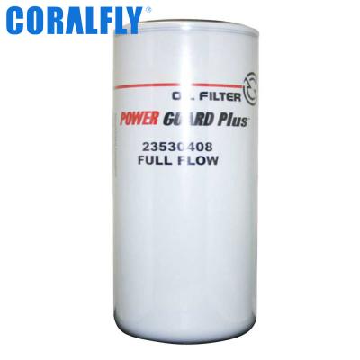 China Detroit CORALFLY Oil Filter 23530573 23530408 Dd13 Dd15 Dd6 for sale