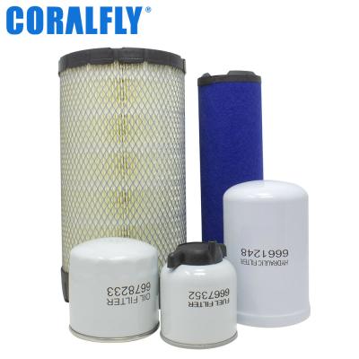 China Tractor Diesel Bobcat Air Filter 6598362 6598492 7010030 7010031 for sale