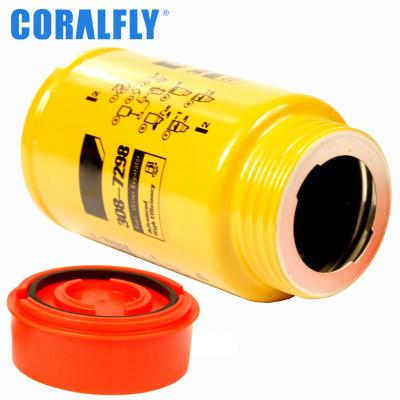 China Caterpillar 308-7298 3087298 hydraulic filter CORALFLY oil filter for sale