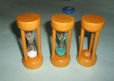 China Reloj de arena de madera del tiempo del contador de tiempo del reloj de la arena de Matt del marco de madera del reloj de encargo de la arena en venta