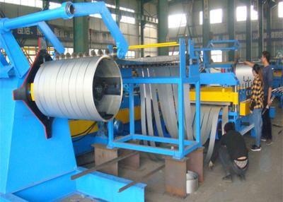 中国 ライン機械を切り開く自動転がりせん断のコイルはコイルの鋼鉄切り開くラインに電流を通した 販売のため
