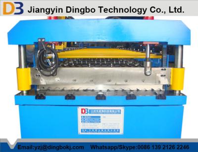 China Warranty 2 Years Galvanized Aluminum Corrugated Steel Sheet Making Machine for sale