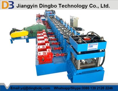 China Steel Profile Expressway Guardrail Roll Forming Machine With Heavy Duty Gear Box  for sale