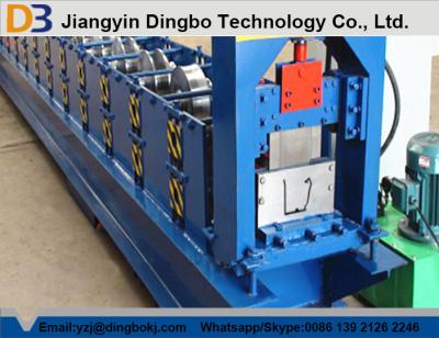China Full Automatic Roof Gutter Roll Forming Machine With 12 Months Warranty for sale