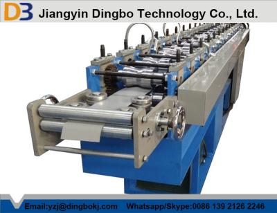 China Rolling Shutter Slats Roll Forming Machine With PU Foam - Filled Device for sale