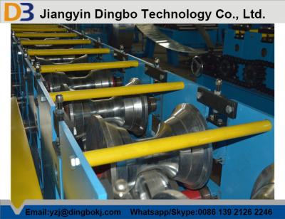 China 3KW Hydraulic Power Metal Roofing Ridge Caps Roll Forming Machine with Cutting Device for sale