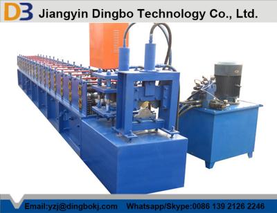 China 3KW hydraulische Power Metal Roofing Ridge Caps Roll Formmaschine mit Absägevorrichtung zu verkaufen