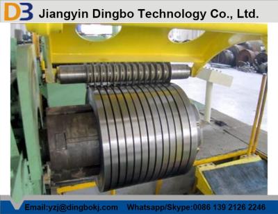 Chine bobine 50HZ/3PH en acier de 1600mm fendant la ligne machine pour la feuille d'acier inoxydable à vendre