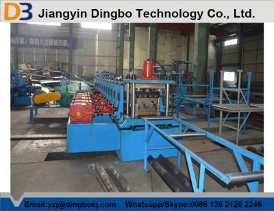 China Cr15 Bearing Steel Three Waves Guardrail Roll Forming Machine Fencing , Lighting , Mining for sale