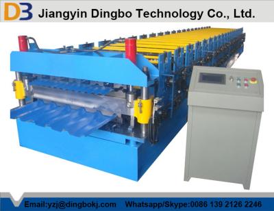 China 5.5kw Hydraulic Station Power Steel Sheet Forming Machine for IBR Roof in One Line for sale