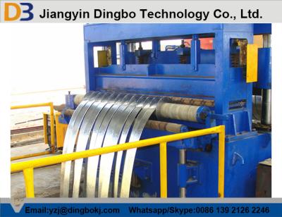 China Línea que raja de acero cubierta/galvanizada DBSL-3x1300 del color de la bobina en venta