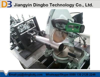 China Cutting Blade Cr12 Pipe Forming Machine With Automatic Easy Operation for sale