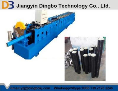 China Square Channel Pipe Downspout Roll Forming Machine High Efficient 380V / 3PH / 50HZ for sale