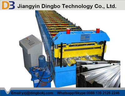 China Decking del piso del sistema de control del PLC que forma la máquina, el CE del paso de la máquina de la laminación y el ISO en venta