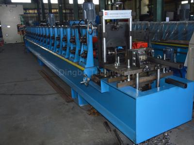 China 45 Steel Photovoltaic Support Panasonic PLC Metal Roll Forming Machine for sale