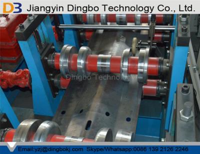 China 10m/Min Cr12Mov Blade Metal Guardrail Roll Forming Machine for sale