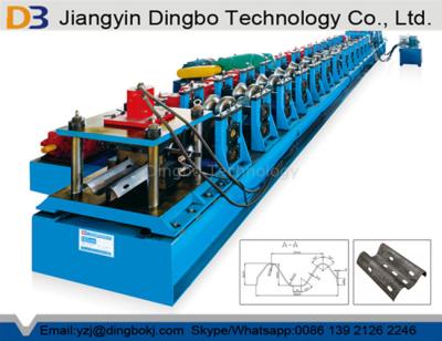 China 7.5KW Hydraulic Punching Highway Guardrail Forming Machine For Professional Construction for sale
