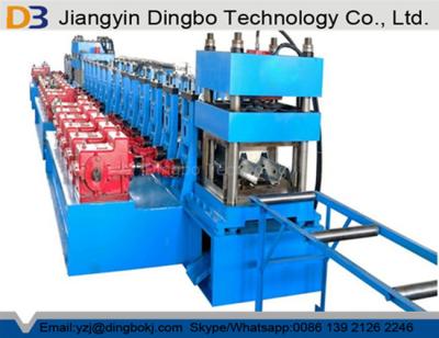 China Road Structural Steel Highway Guardrail Roll Forming Machine For Traffic Barrier for sale