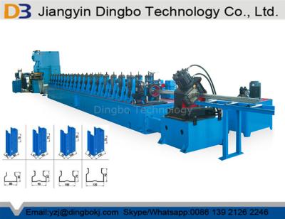 China Punchig Storage Rack Roll Forming Machine , Shelf Frame Profile Roll Forming Machine for sale