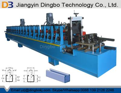 China C Shaped Steel Strut Channel Metal Roll Forming Machine For 41x41 & 41x21 Strut Sections for sale