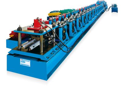 China Two Waves Or Three Waves Guardrail Roll Forming Machine With PLC Control For Color Steel for sale
