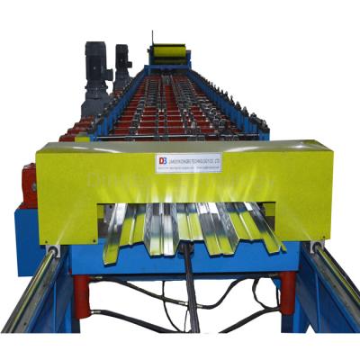 中国 18機械を形作る場所PLC 1.6mmの金属の橋床ロール 販売のため