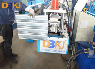 China PPGI 1.2mm Slat Rolling Shutter Machine Hydraulic Punching for sale