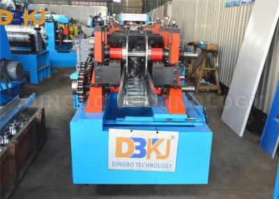 China Galvanized Sheet Metal Roller Purlin Rolling Machine With Chain Or Gear Box Driven System for sale