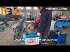 Door Frame Metal Roll Forming Machine 330mm PPGI Automatic