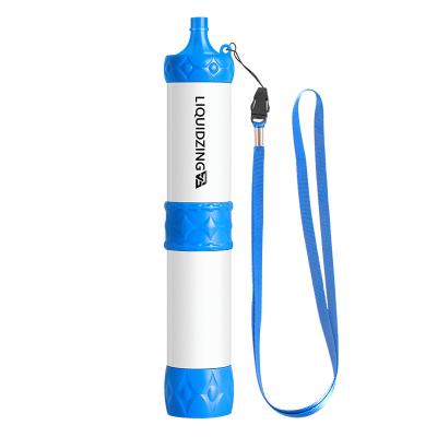 China 0.17 LBS Portable Water Purifying Straw BPA Free ABS For Outdoor Hiking for sale