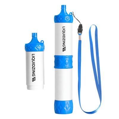 China Hiking Emergency Water Filter Straw UF Membrane Ulfiltration for sale