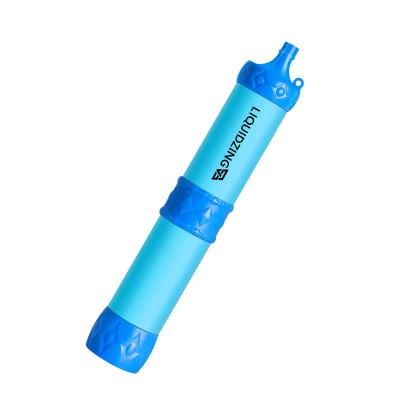 China LIQUIDZING Water Purifier Filter BPA Free ABS Survival Drinking Straw for sale