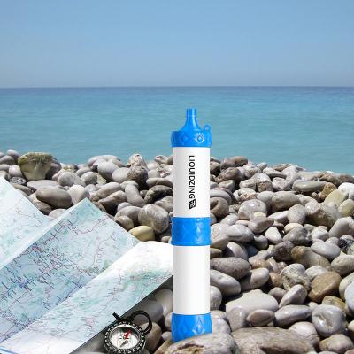 China LIQUIDZING Water Filter Premium Filtered Water Outdoor Survival Gear BPA Free for sale