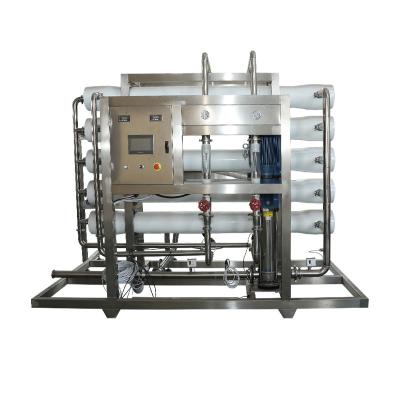 Chine Machine industrielle 3 livre par pouce carré 2300*1200*200mm de traitement de l'eau d'osmose d'inversion 10T/H à vendre