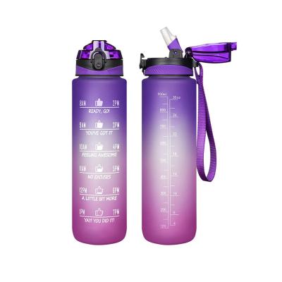 China Frosted Borosilicate Glass Water Bottle for sale
