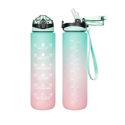 China 1000ml Plastic Sports Water Bottles for sale