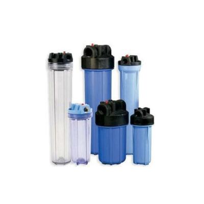 China Domestic Water Pipeline Filter PP AS 115 PSI Clear Blue Residential for sale