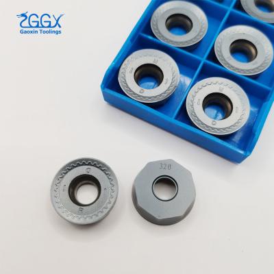 中国 RCGTは10のPCS 20mm Rの挿入物を回す円形の製粉の挿入物の外面をセメントで接合していた 販売のため