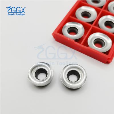 China Aluminum Turning Round Milling Inserts Tungsten Carbide Cutting for sale