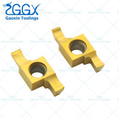 中国 黄色い分離および溝を作る挿入物の金属の回転 CNC は挿入物に用具を使います 販売のため