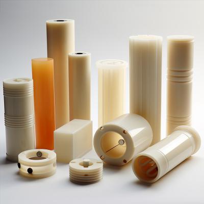 China peças de plástico CNC personalizadas, peças de usinagem de torneamento CNC ABS material PEK de nylon à venda